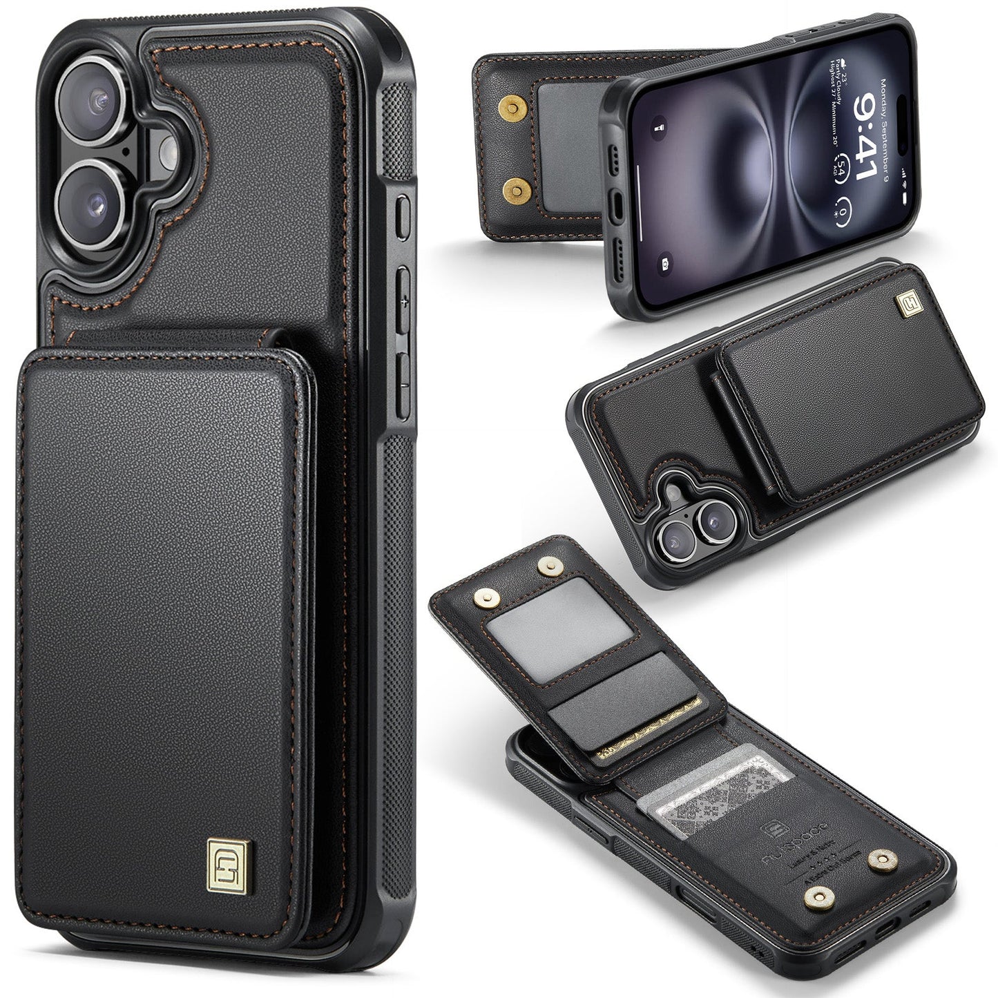 New RFID Blocking Card Holder Phone Case for iPhone Air/17/17 Pro/17 Pro Max