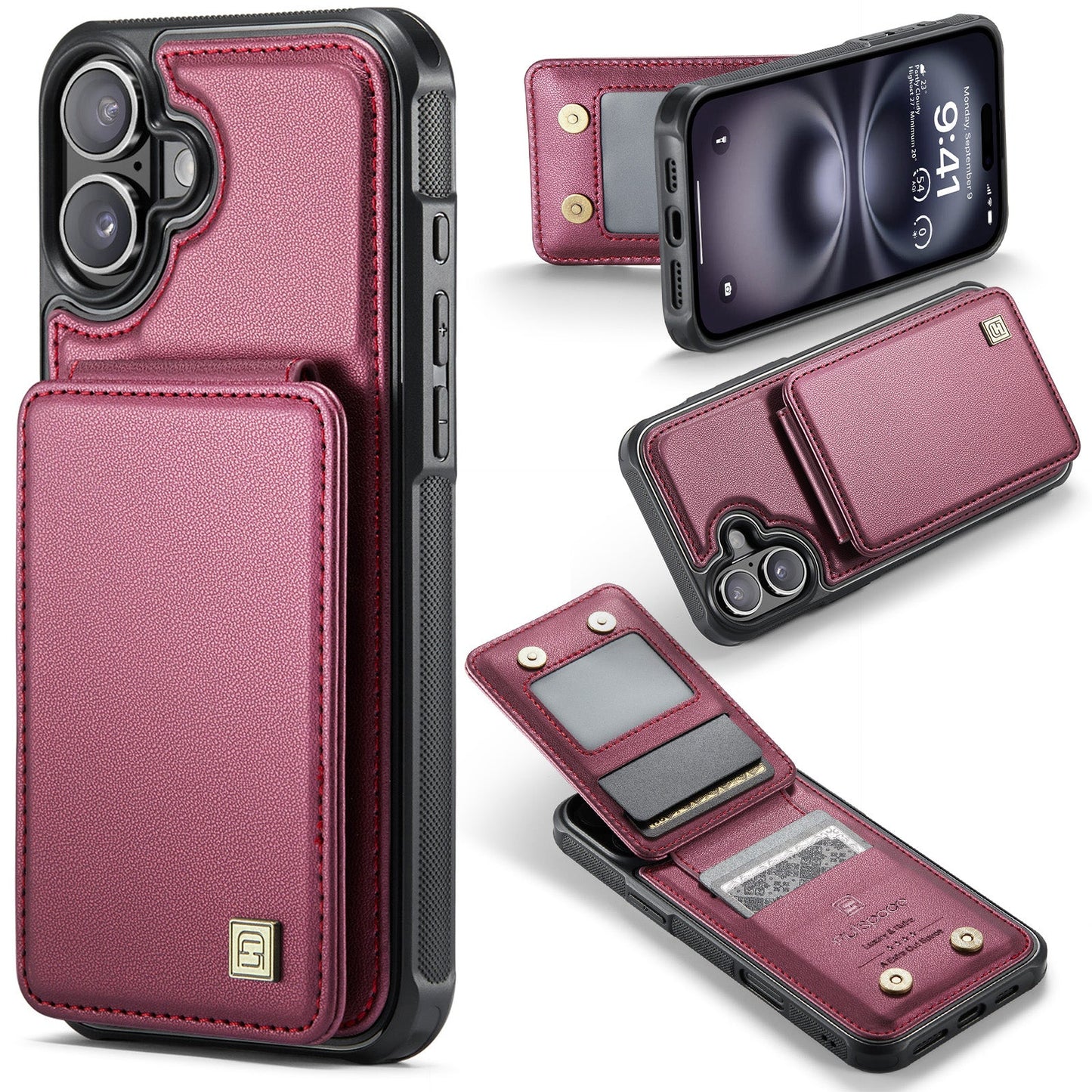 New RFID Blocking Card Holder Phone Case for iPhone Air/17/17 Pro/17 Pro Max