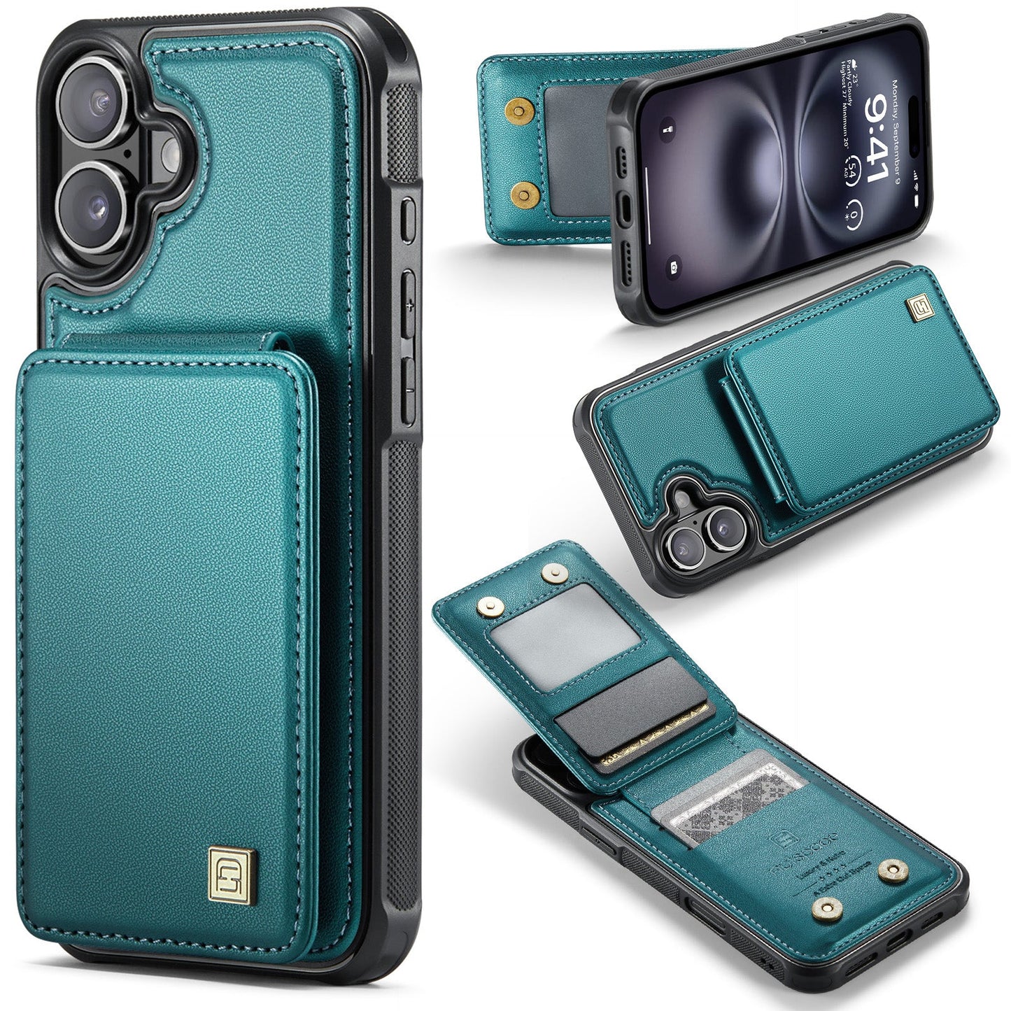 New RFID Blocking Card Holder Phone Case for iPhone Air/17/17 Pro/17 Pro Max