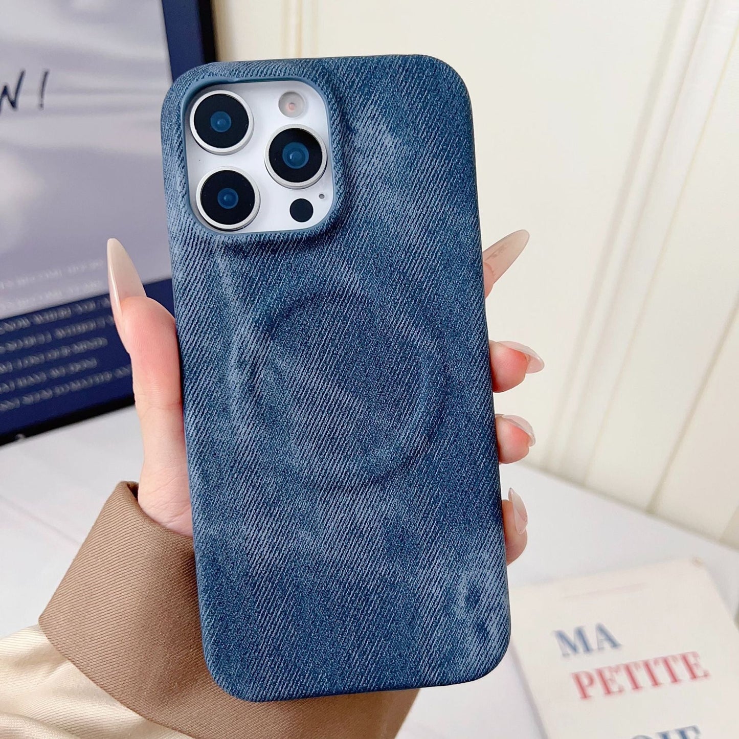 New Denim Pattern Phone Case for iPhone