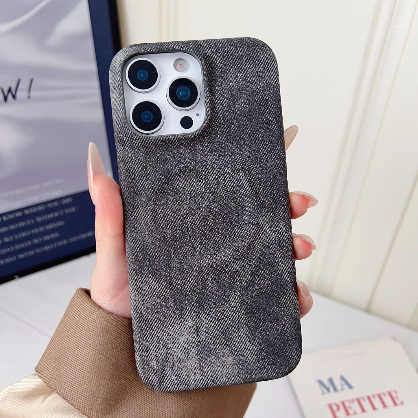 New Denim Pattern Phone Case for iPhone